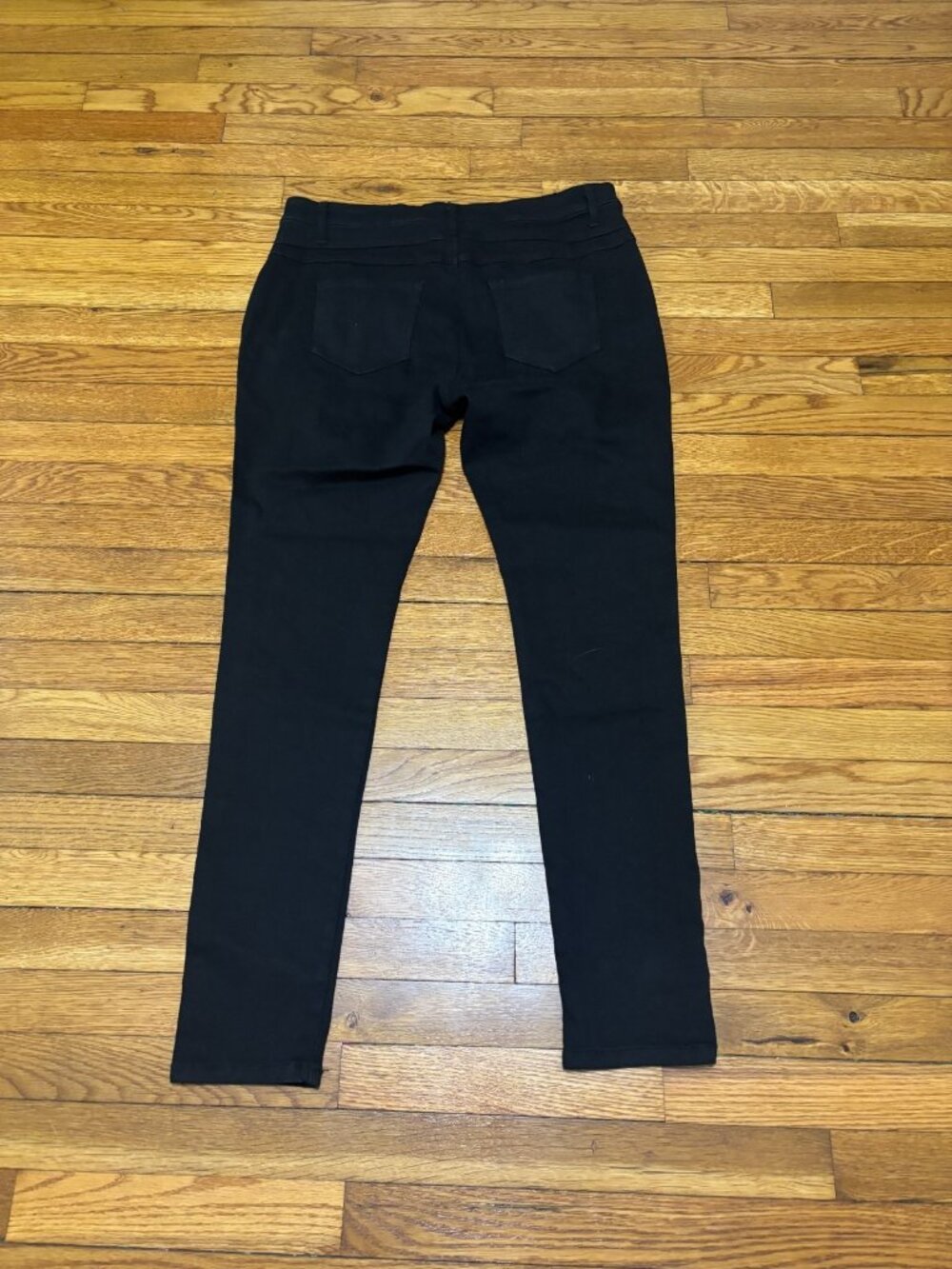 Bongo Women’s High Waist Skinny Jeans Size 14 Black Stretch Denim Button Fly NWT - Picture 8 of 8